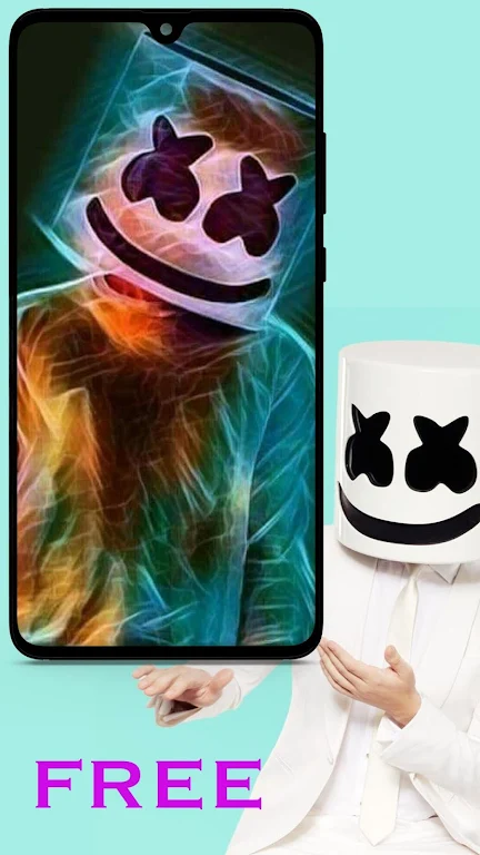 Marshmello Wallpaper 螢幕截圖 1