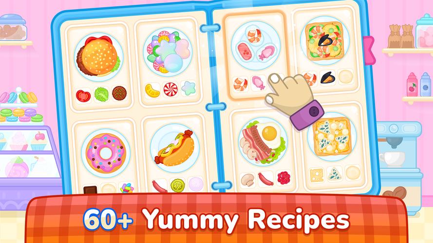 Kids Cooking Games 2 year olds Tangkapan skrin 1