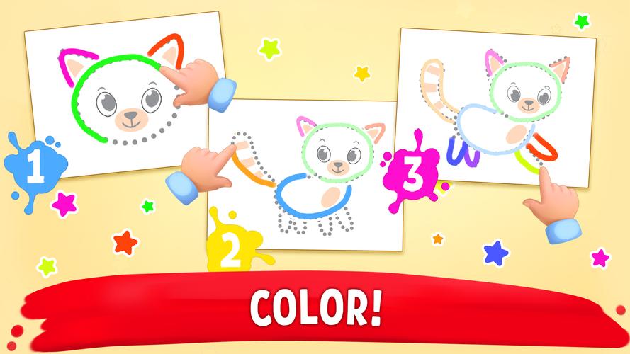 Coloring book Games for kids 2 螢幕截圖 2