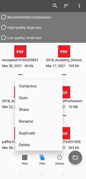 PDF Small - Compress PDF Schermafbeelding 2