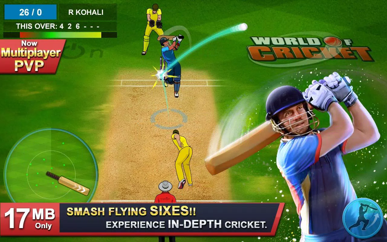 World of Cricket :Championship Screenshot 0