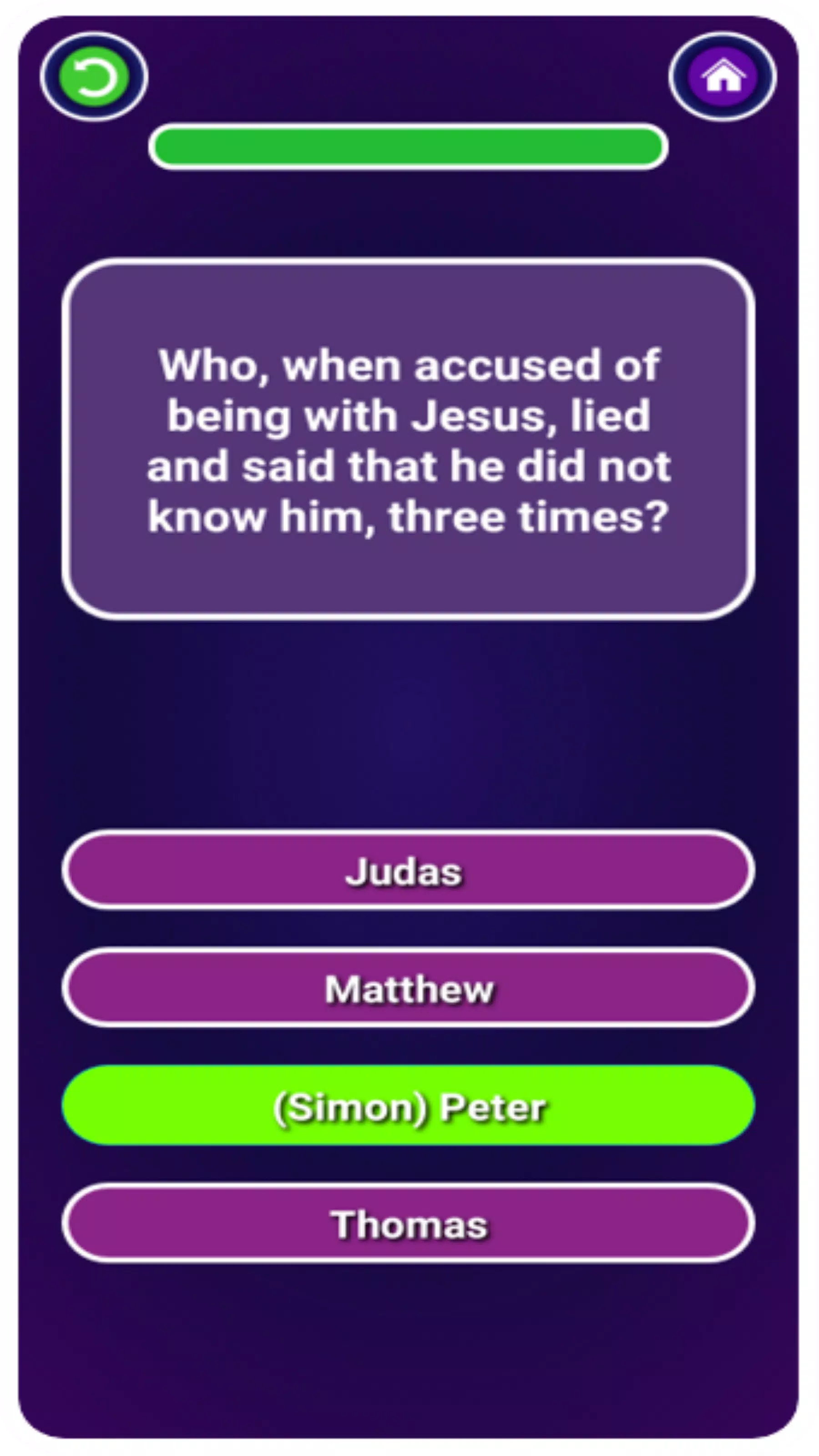 Bible Quiz & Answers Screenshot 2