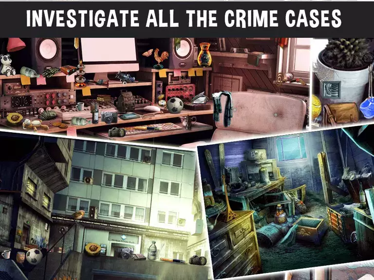 Crime Case :Hidden Object Game Zrzut ekranu 0