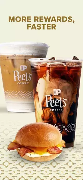 Peet's Coffee: Earn Rewards Tangkapan skrin 1