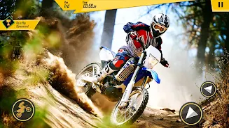 Dirt Bike Stunt Games Captura de tela 2