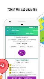 Schermata Power VPN : Fast & Secure VPN 1