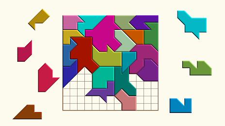 Super Tangram Puzzle Captura de pantalla 0