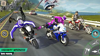 Crazy Moto: Bike Shooting Game ภาพหน้าจอ 3