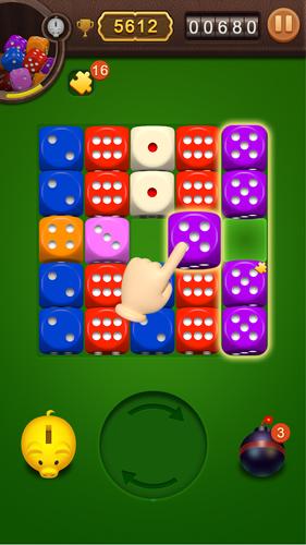 Dice Jigsaw Puzzle Screenshot 0