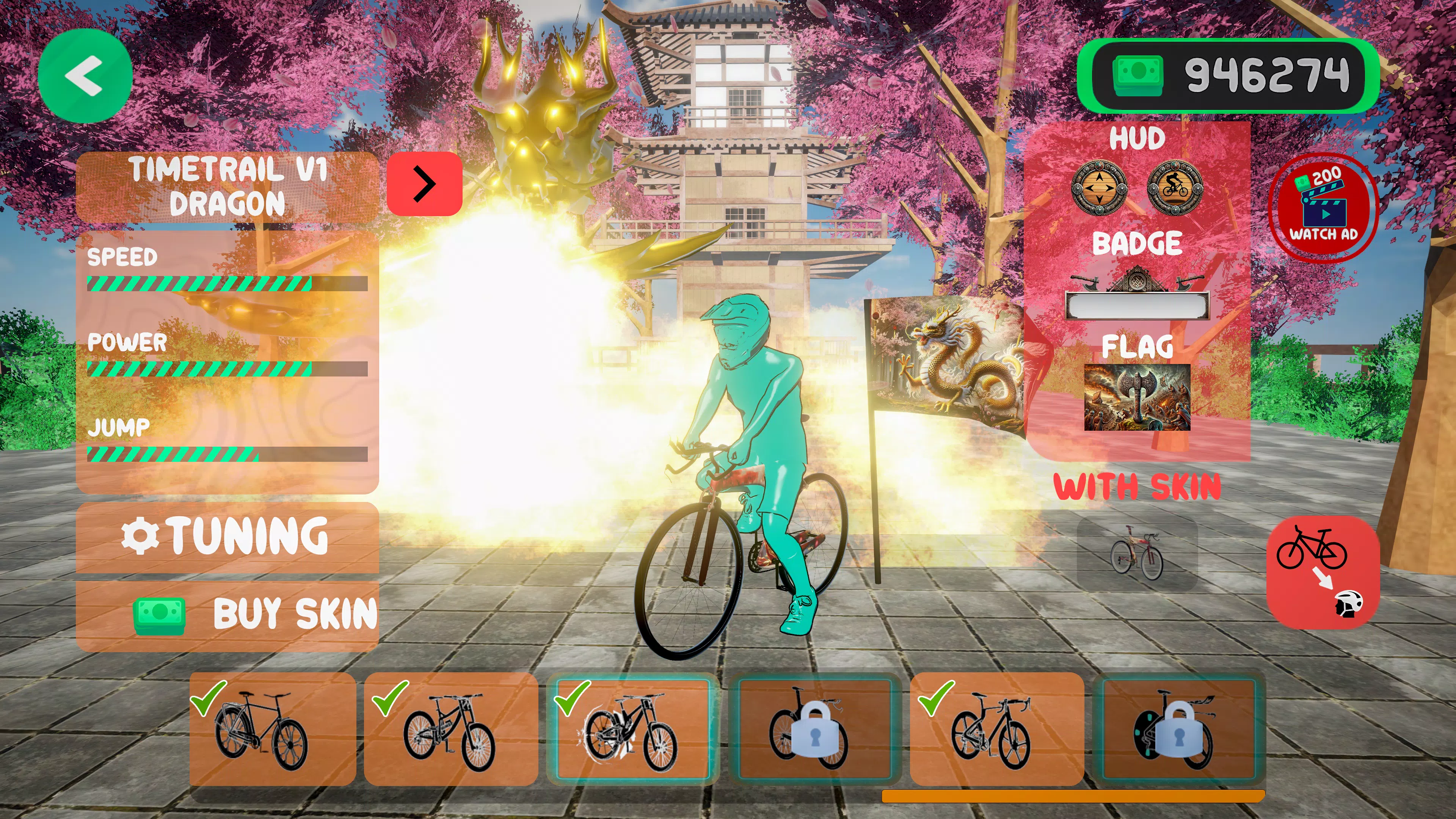 Bicycle Extreme Rider 3D Ekran Görüntüsü 1