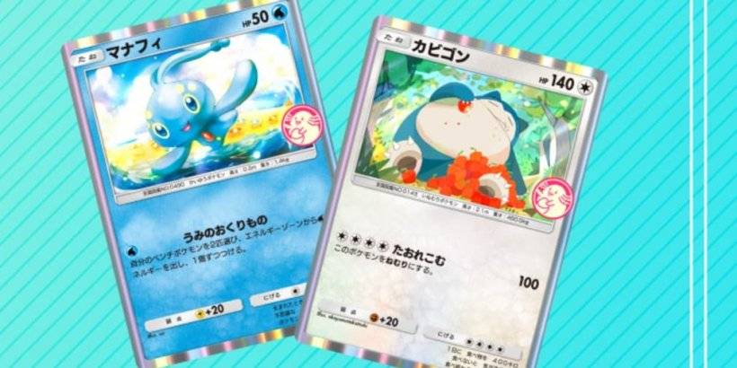 Manaphy & Snorlax Headline Nieuwe Pokémon TCG Pocket Wonder Pick