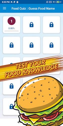 Guess food games ภาพหน้าจอ 1