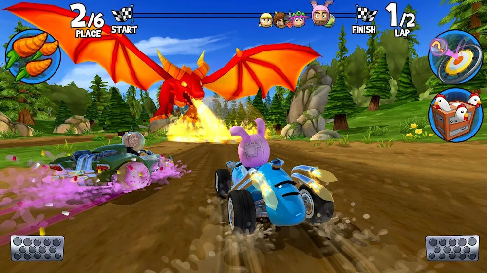 Beach Buggy Racing 2 Mod Ảnh chụp màn hình 1