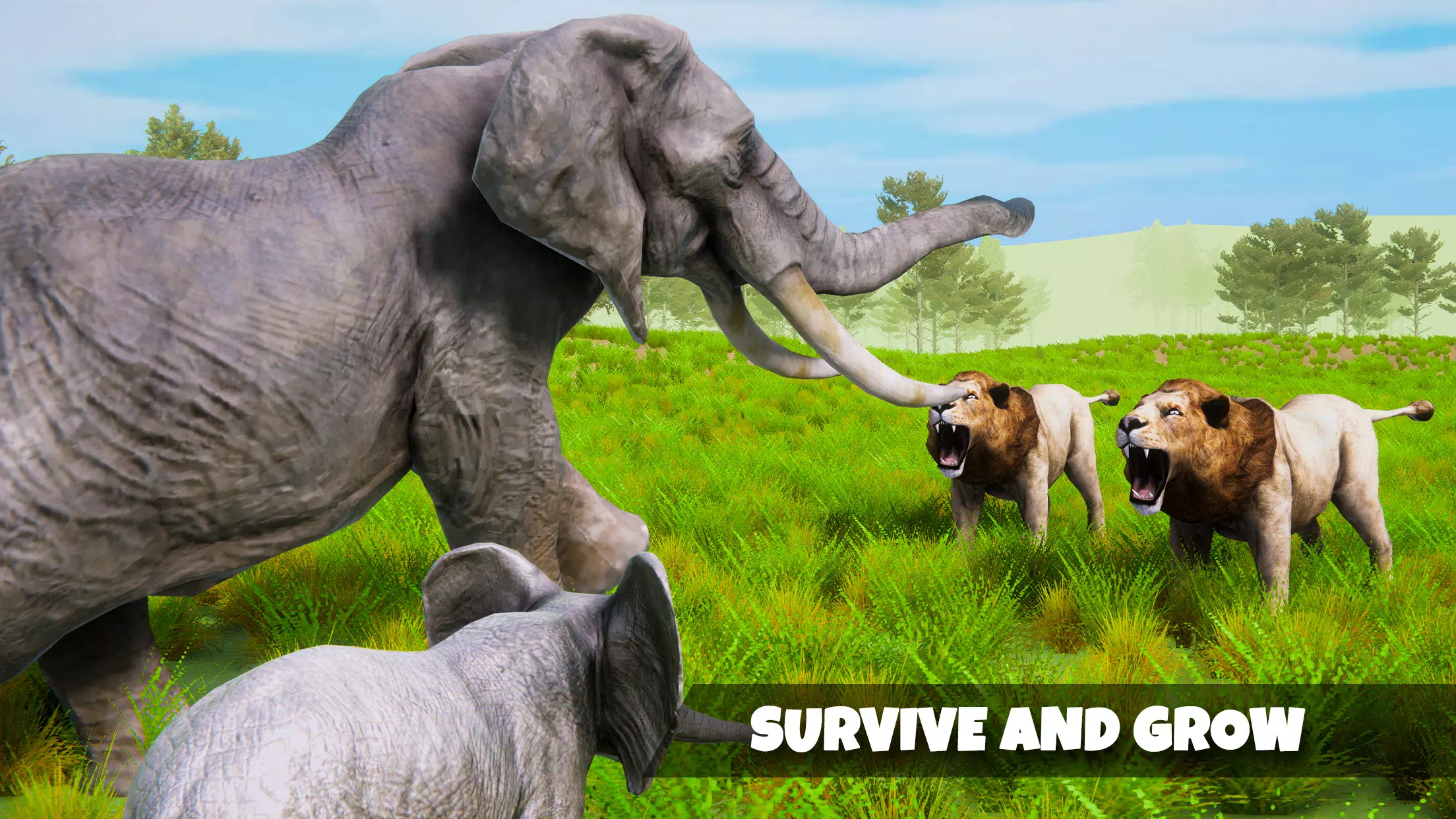 Elephant Simulator Wild Life Zrzut ekranu 2