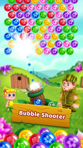 Bubble Shooter - Flower Games স্ক্রিনশট 0