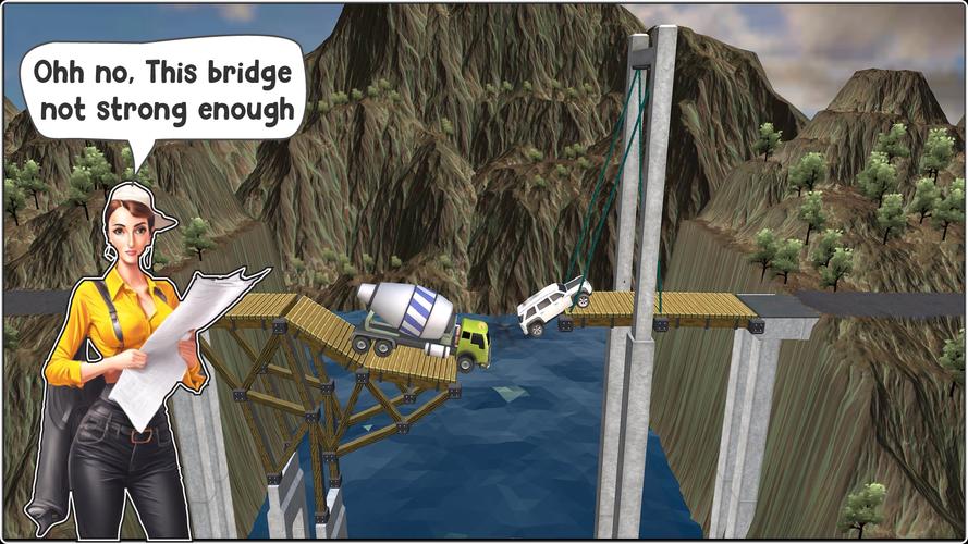 Master Bridge Constructor ภาพหน้าจอ 2