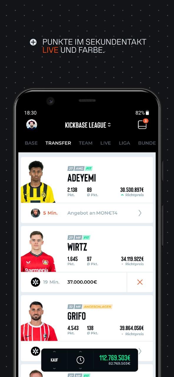 Kickbase Bundesliga Manager 螢幕截圖 3