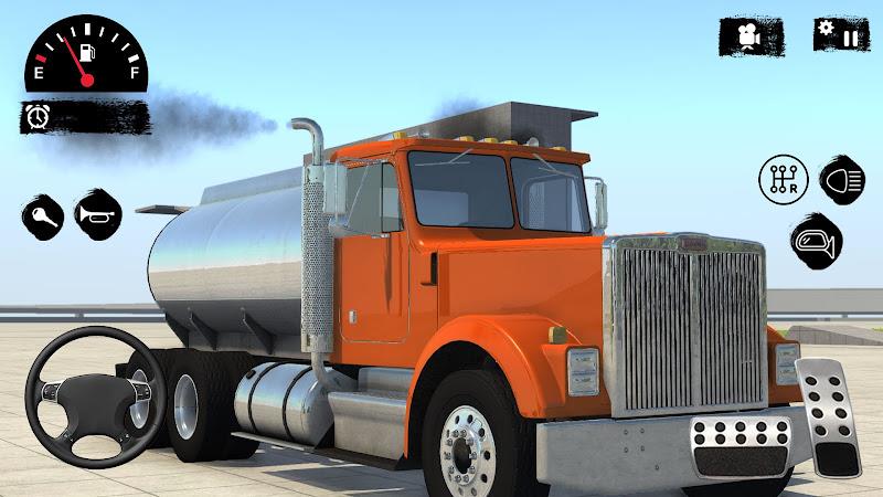 Offroad Oil Tanker Truck Sim Ảnh chụp màn hình 0