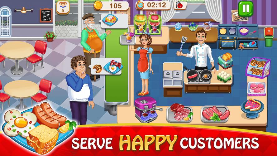 Master Chef Kitchen Games Cook Скриншот 0