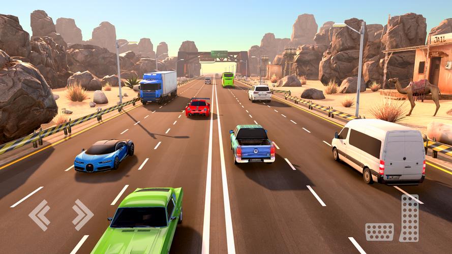 Real Highway Car Racing Games Screenshot 1