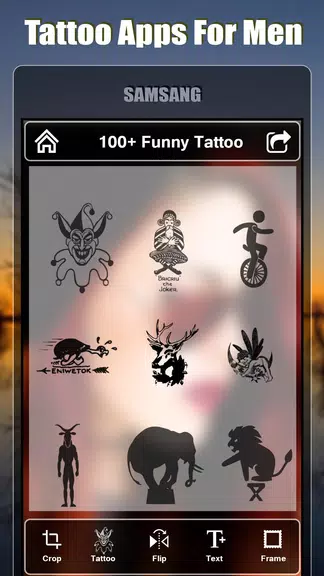 Tattoo design apps for men ဖန်သားပြင်ဓာတ်ပုံ 3