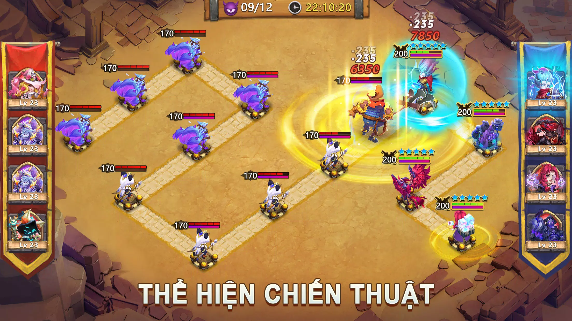 CastleClash:Quyết Chiến-Gamota 螢幕截圖 3