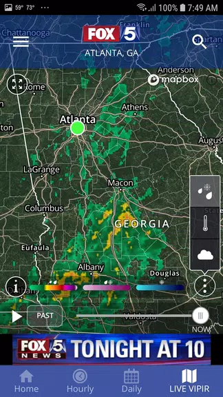 FOX 5 Storm Team Weather Radar Captura de pantalla 2