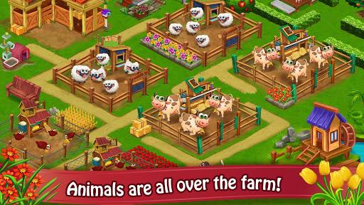 Farm Day Village Farming: Offline Games Schermafbeelding 3