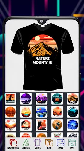 T Shirt Design App - T Shirts Captura de pantalla 1