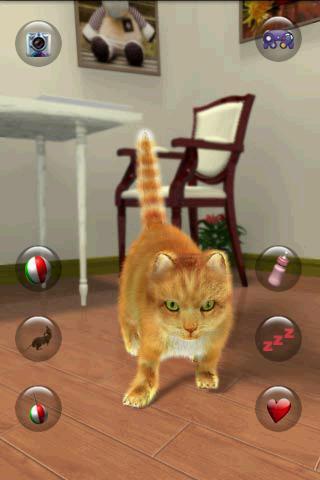 Talking Lovely Cat ภาพหน้าจอ 0