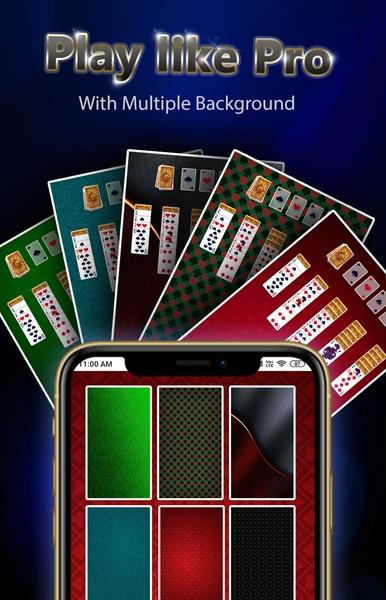 Solitaire - Offline Card Game Schermafbeelding 1