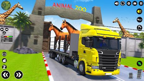 Animal Transport Truck Driving 스크린샷 1