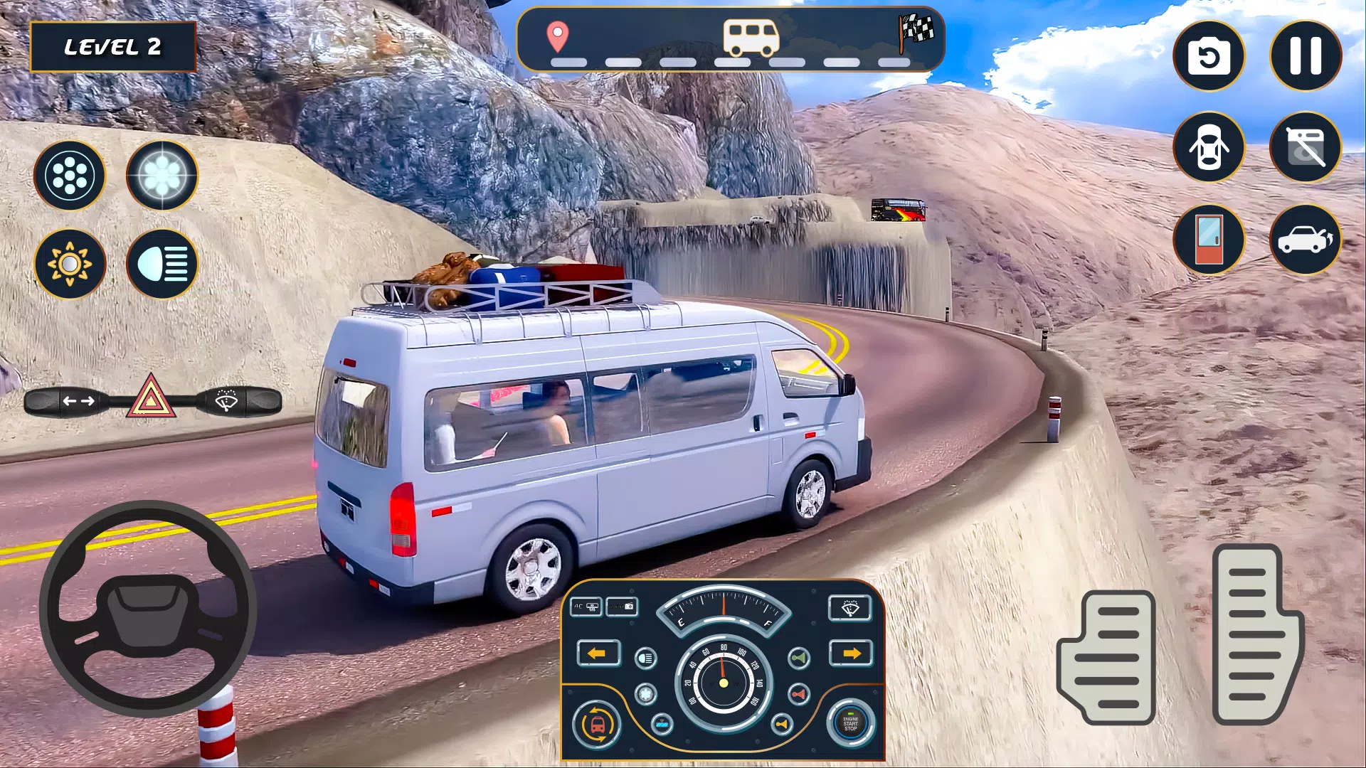 Van Simulator Dubai Van Games Capture d'écran 0