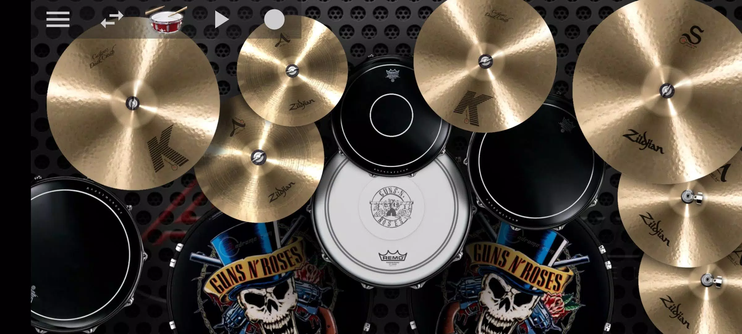 Mega Drum - Drumming App Captura de pantalla 1