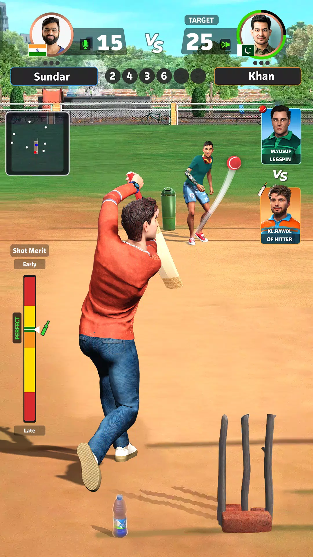 Cricket Gangsta™-Cricket Game स्क्रीनशॉट 0