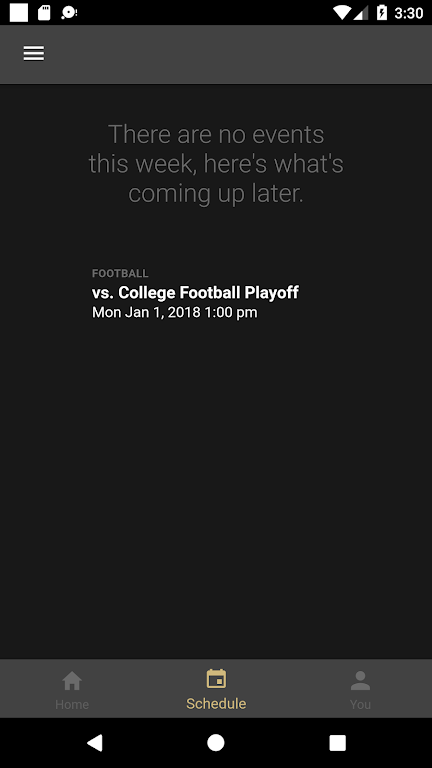 College Football Playoff ภาพหน้าจอ 1