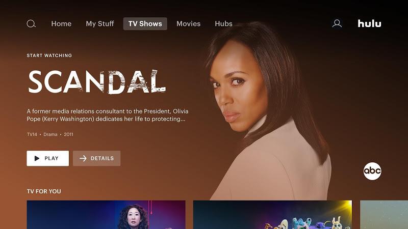 Hulu for Android TV Schermafbeelding 3