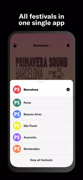 Primavera Sound 螢幕截圖 0