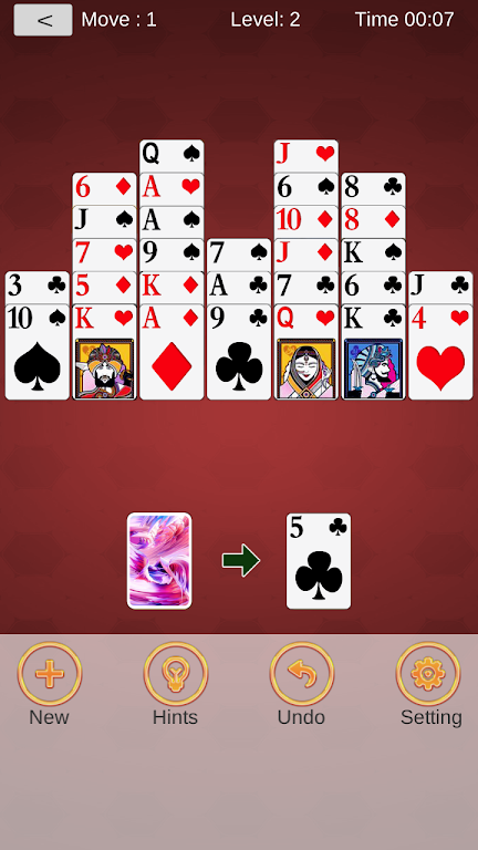 Crown Solitaire : 300 levels スクリーンショット 1