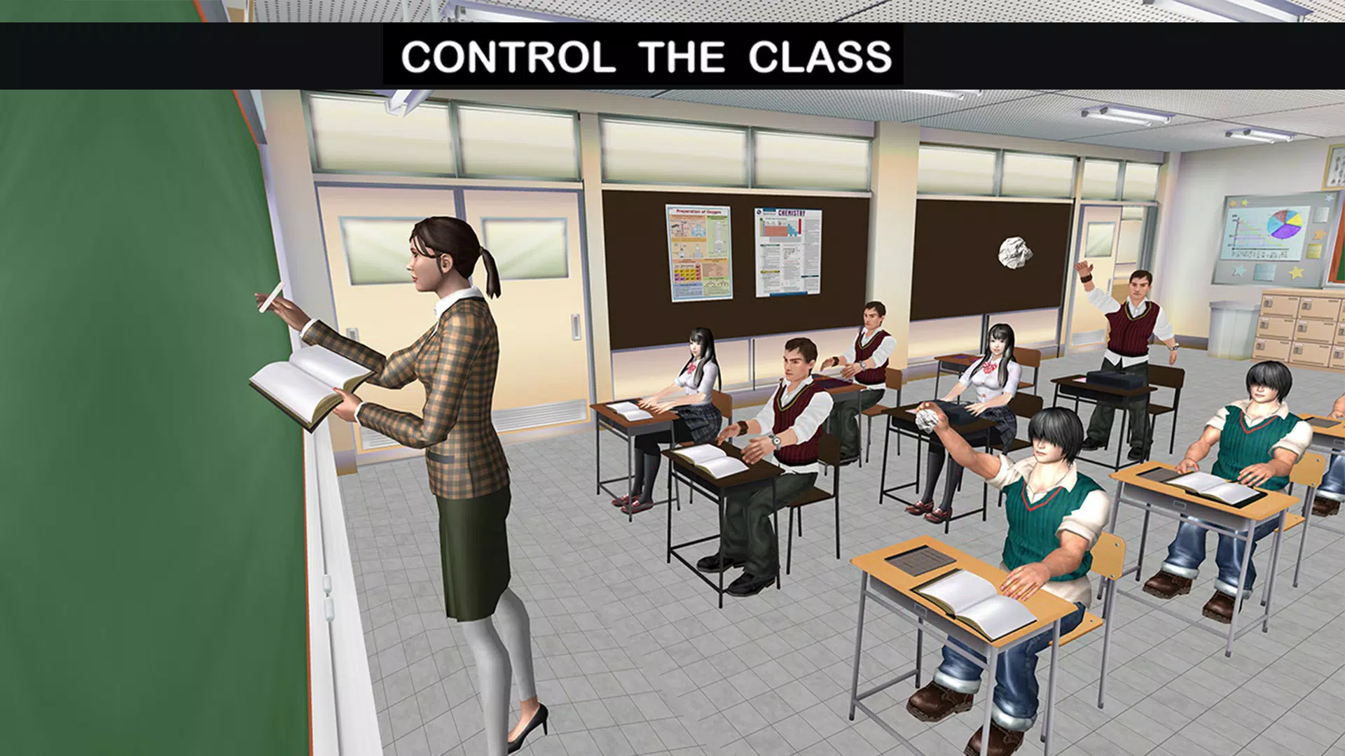 School Intelligent Teacher 3D 螢幕截圖 3