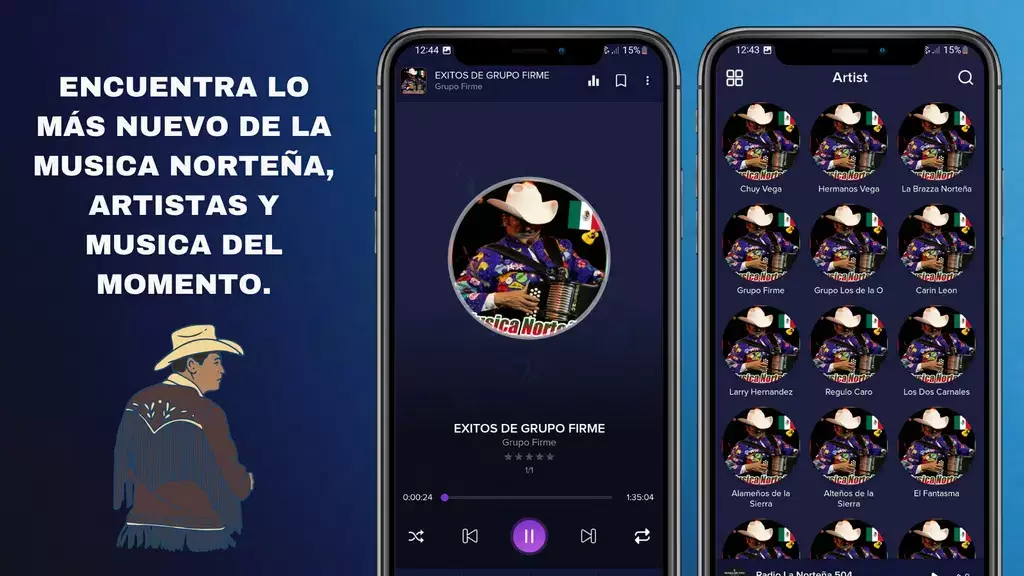 Música Norteña Mexicana Captura de pantalla 2