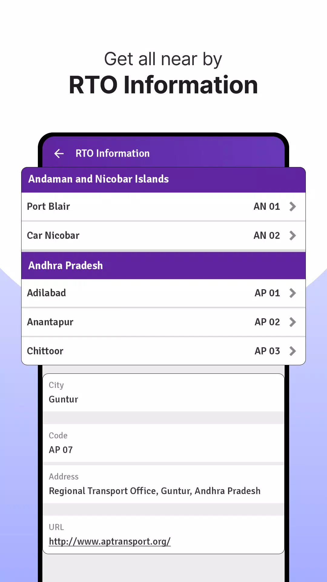 RTO Vehicle Info App, Challan Captura de tela 3