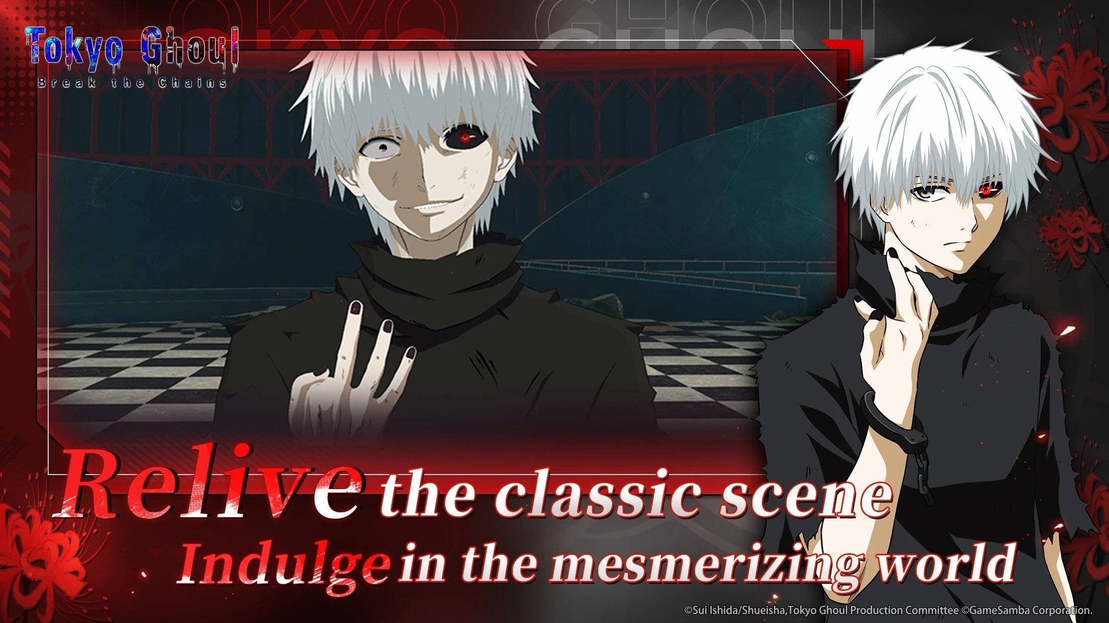 Tokyo Ghoul: Break the Chains Pre-Registrations Live