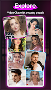 Bling Video Chat and show and fun Ảnh chụp màn hình 0