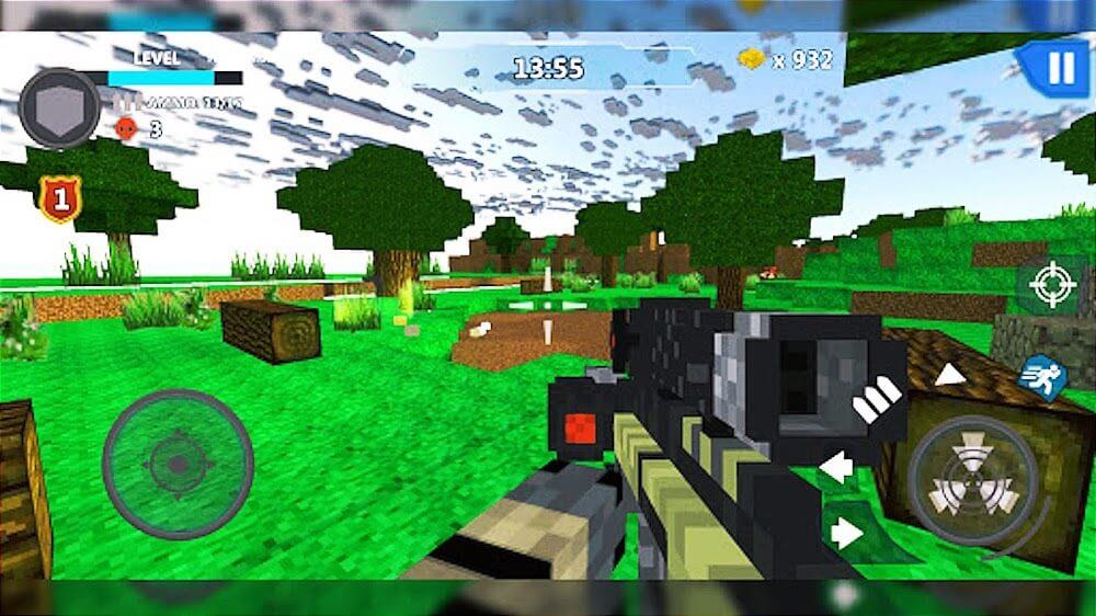 Cube Wars Battle Survival Zrzut ekranu 0