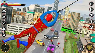 Spider Rope Hero Flying Games Скриншот 0