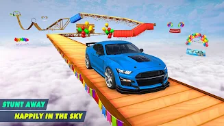 Ramp Car Game: Car Stunt Games ဖန်သားပြင်ဓာတ်ပုံ 3