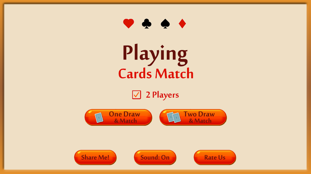 Playing Cards Matching Game - Memory booster game 스크린샷 0