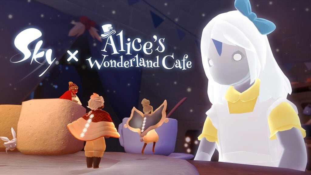 Sky : The Light의 아이들은 Alice 's Wonderland Café와 함께 휴일 테마 이벤트를 떨어 뜨리고 있습니다!