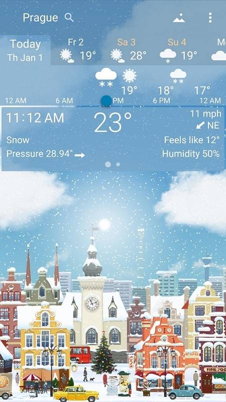 YoWindow Weather Unlimited Скриншот 1